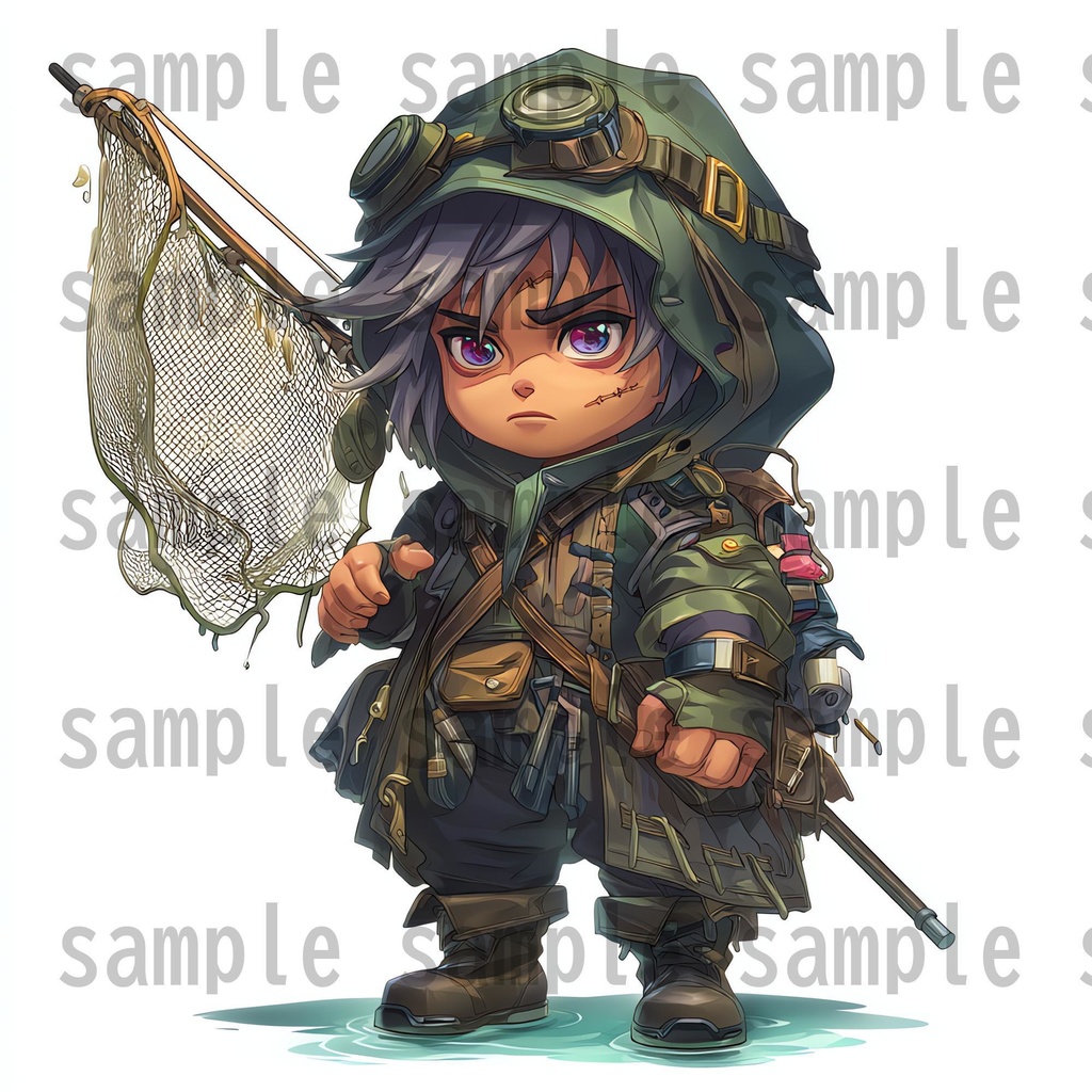 【96枚】デフォルメ RPG NPC立ち絵イラスト【著作権フリー素材】男女全身画像