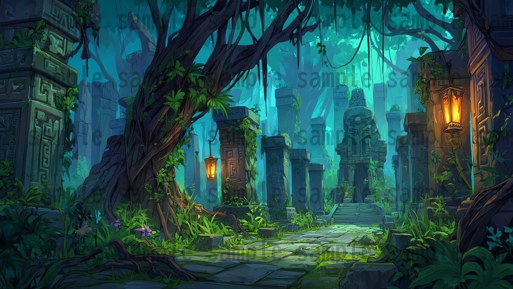 【107種 214枚】クトゥルフ神話TRPG等に使えそうな背景イラスト【著作権フリー素材】