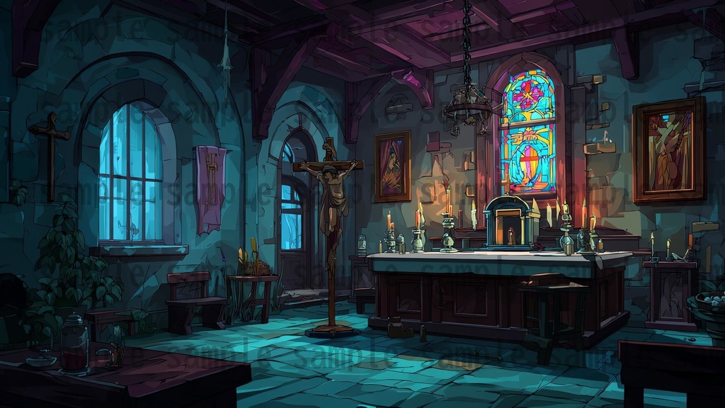 【107種 214枚】クトゥルフ神話TRPG等に使えそうな背景イラスト【著作権フリー素材】