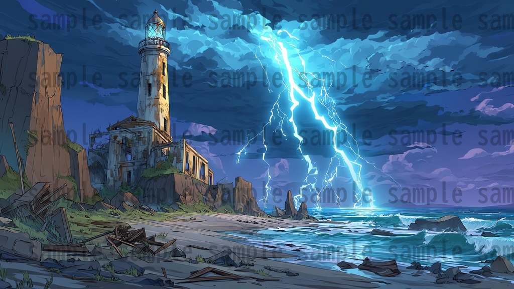 【107種 214枚】クトゥルフ神話TRPG等に使えそうな背景イラスト【著作権フリー素材】