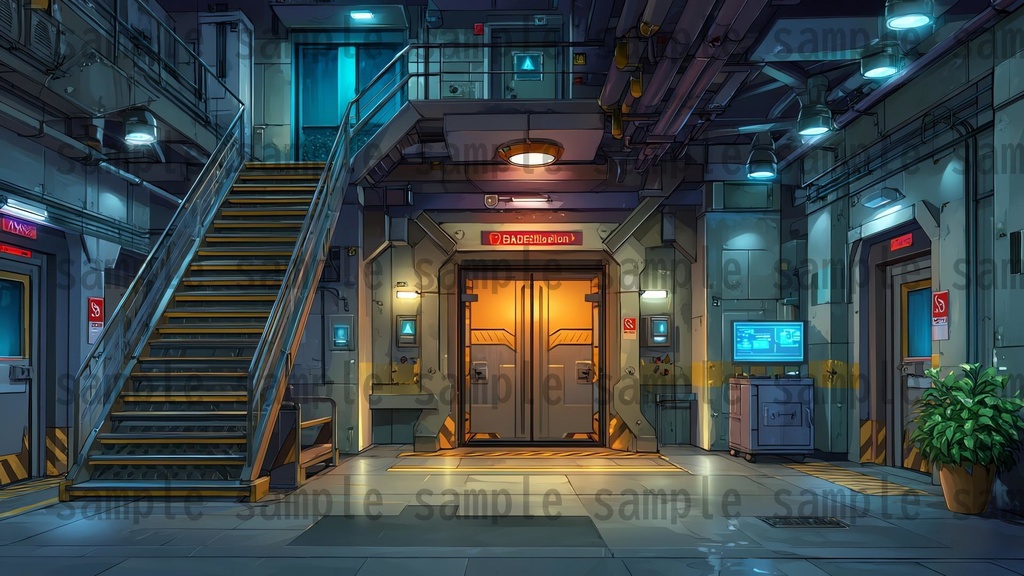 【182枚】SF・未来都市国家 背景イラスト【著作権フリー素材】スマートシティ風景画像