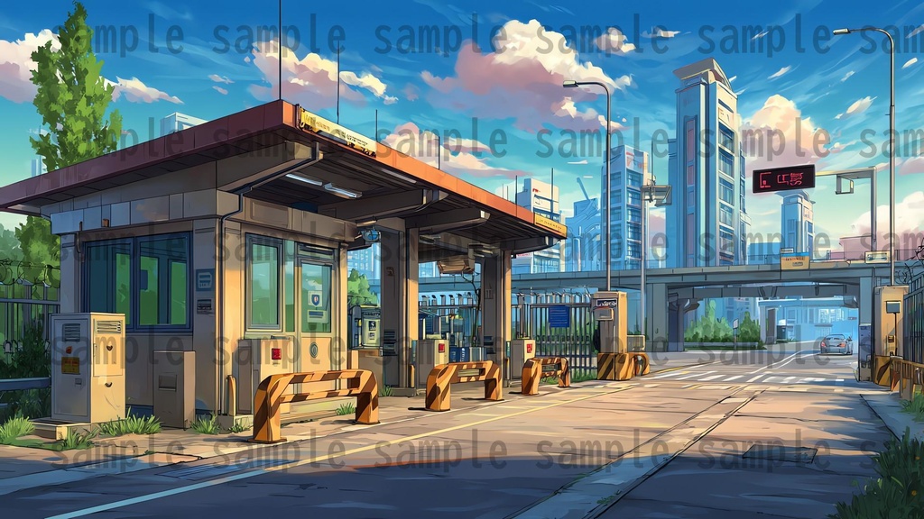 【182枚】SF・未来都市国家 背景イラスト【著作権フリー素材】スマートシティ風景画像