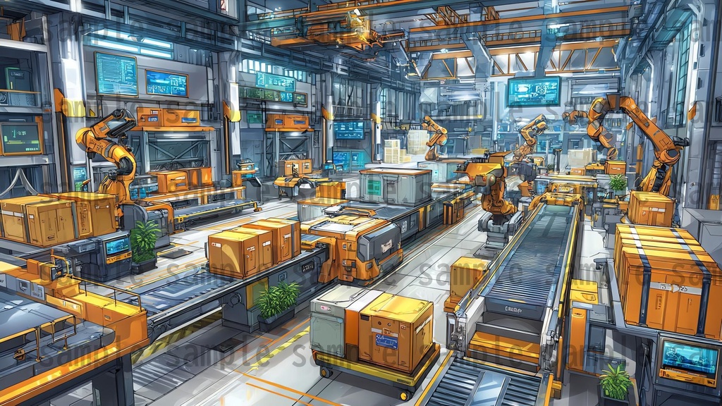 【182枚】SF・未来都市国家 背景イラスト【著作権フリー素材】スマートシティ風景画像