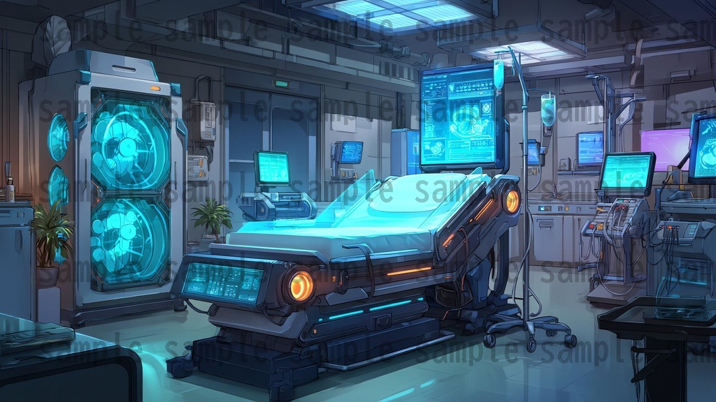 【182枚】SF・未来都市国家 背景イラスト【著作権フリー素材】スマートシティ風景画像