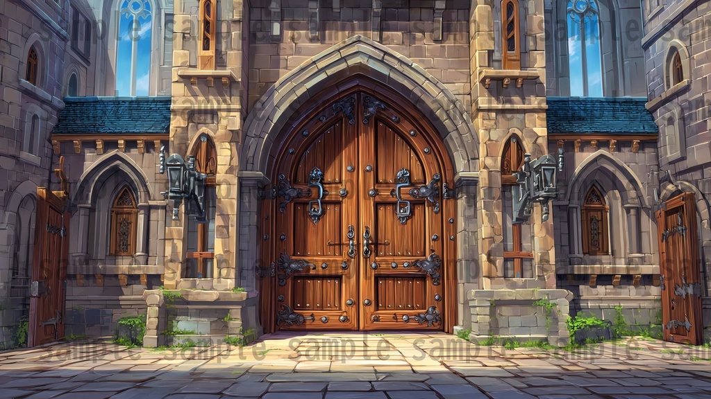 【372枚】ファンタジーRPG お城関連の背景イラスト【著作権フリー素材】