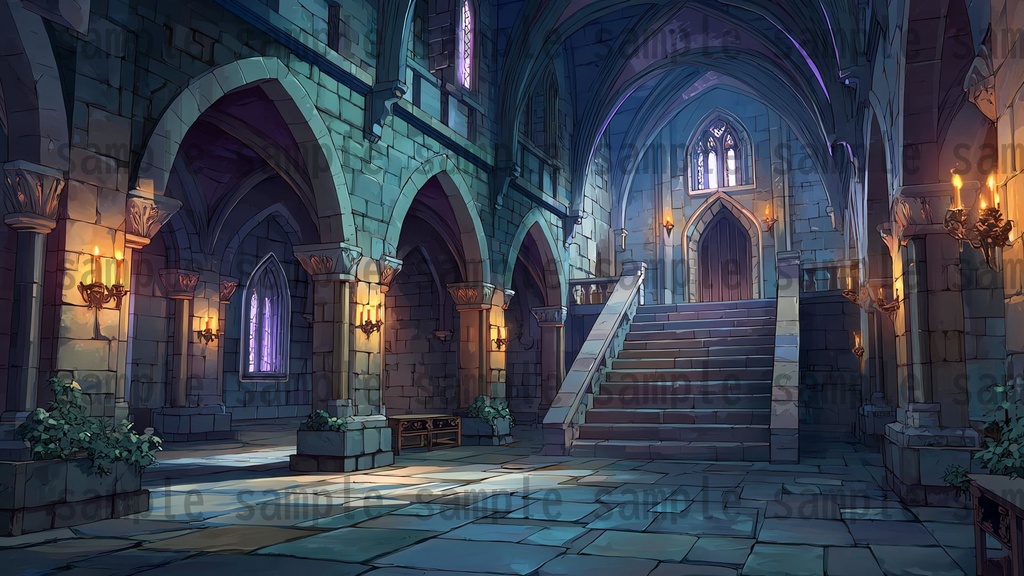 【372枚】ファンタジーRPG お城関連の背景イラスト【著作権フリー素材】