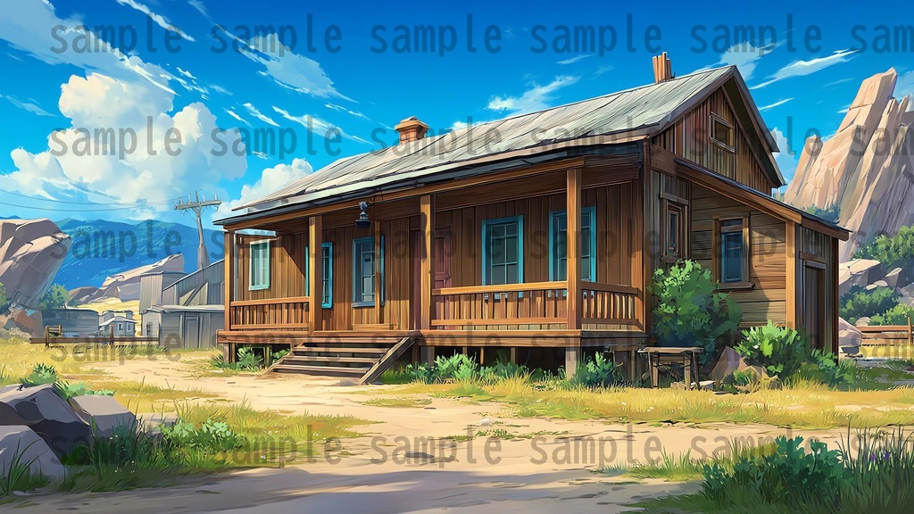 【279枚】アメリカ西部開拓時代 背景イラスト【著作権フリー素材/風景画】