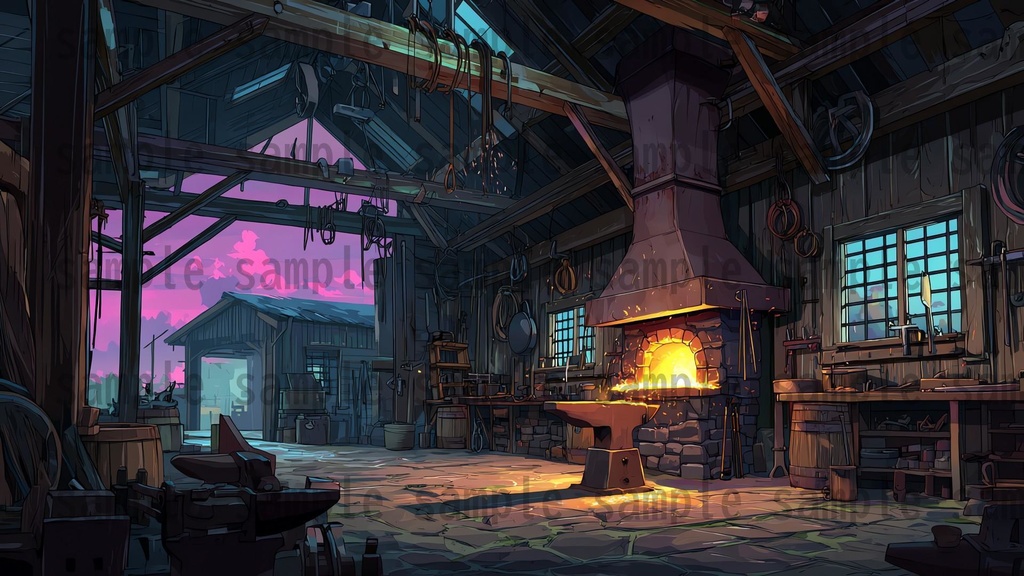 【279枚】アメリカ西部開拓時代 背景イラスト【著作権フリー素材/風景画】