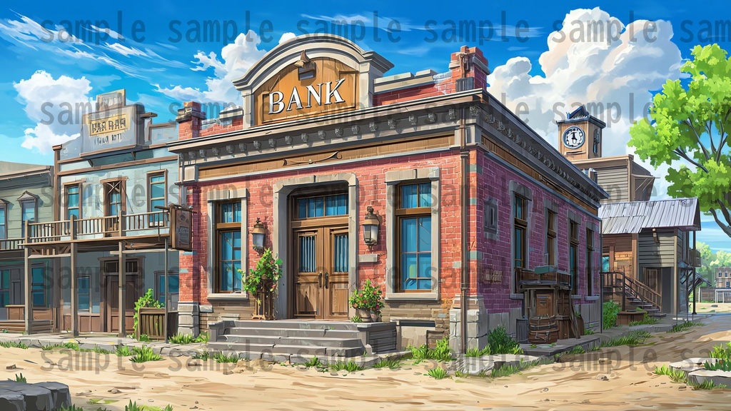 【279枚】アメリカ西部開拓時代 背景イラスト【著作権フリー素材/風景画】