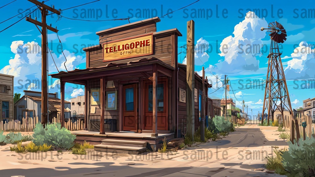 【279枚】アメリカ西部開拓時代 背景イラスト【著作権フリー素材/風景画】