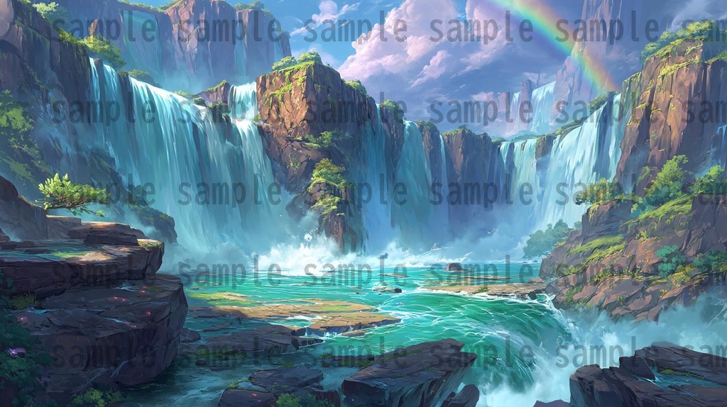 【276枚】中国ファンタジー 風景イラスト【著作権フリー素材】中華背景画像