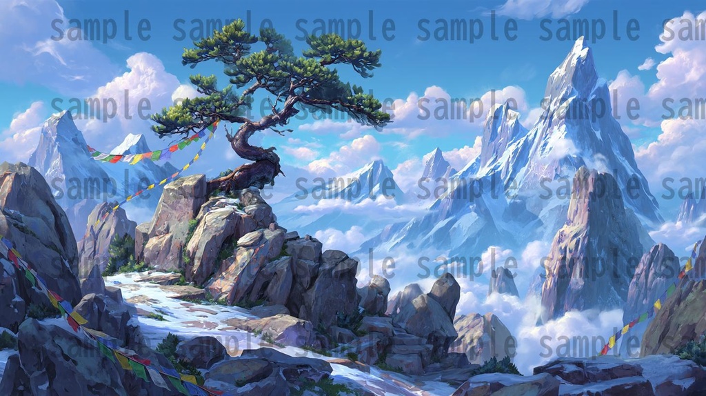 【276枚】中国ファンタジー 風景イラスト【著作権フリー素材】中華背景画像