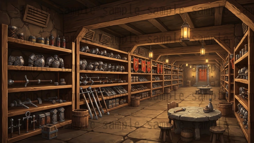 【122枚】地下鉱山 ファンタジー背景イラスト【著作権フリー素材】