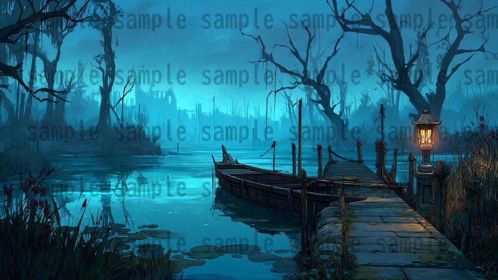 【176枚】黄泉の国 ファンタジーRPG 背景イラスト【著作権フリー画像】