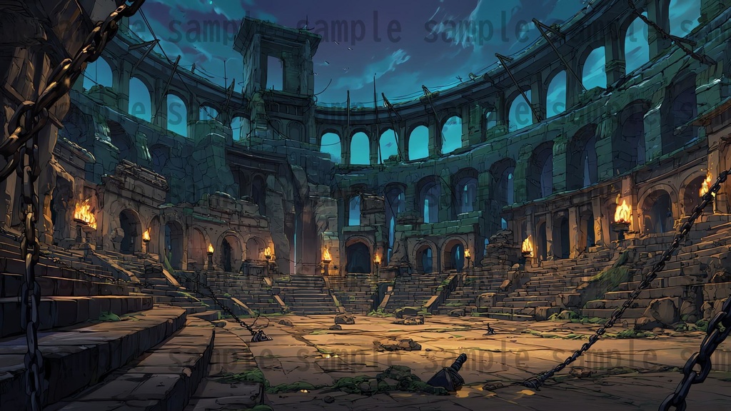 【176枚】黄泉の国 ファンタジーRPG 背景イラスト【著作権フリー画像】