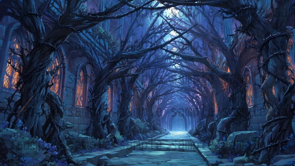 【176枚】黄泉の国 ファンタジーRPG 背景イラスト【著作権フリー画像】