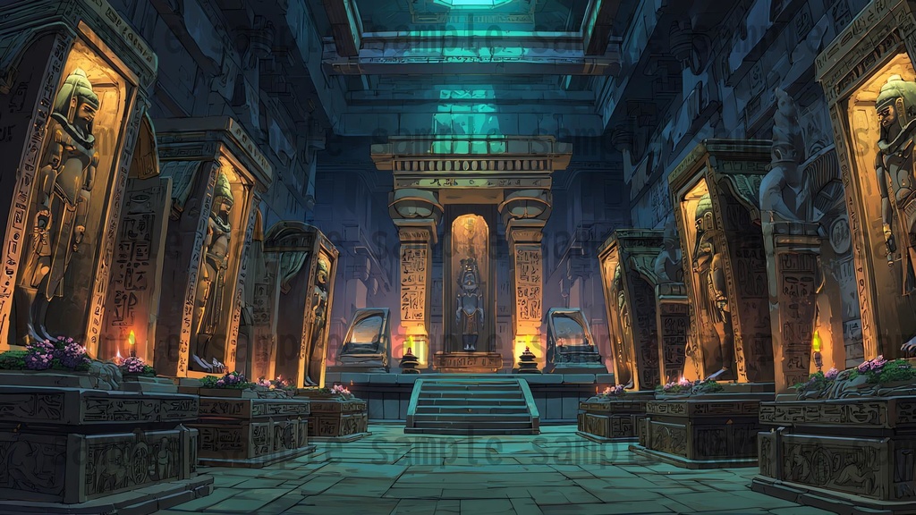 【176枚】黄泉の国 ファンタジーRPG 背景イラスト【著作権フリー画像】