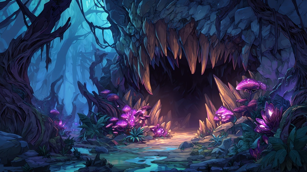 【176枚】黄泉の国 ファンタジーRPG 背景イラスト【著作権フリー画像】