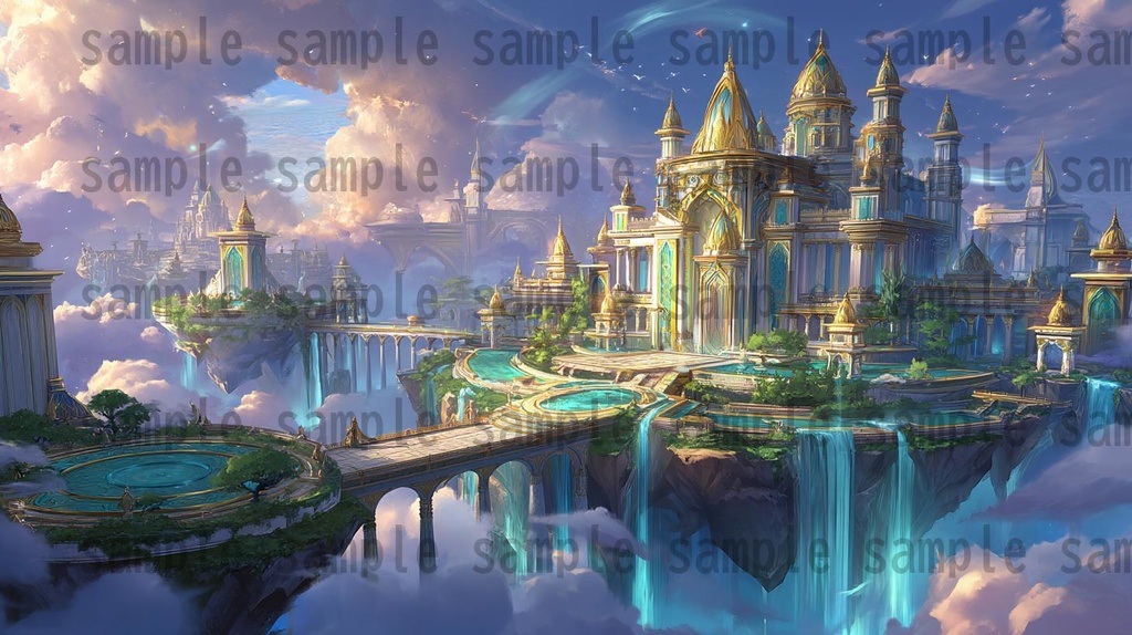 【176枚】古代インドファンタジー背景イラスト【著作権フリー画像】