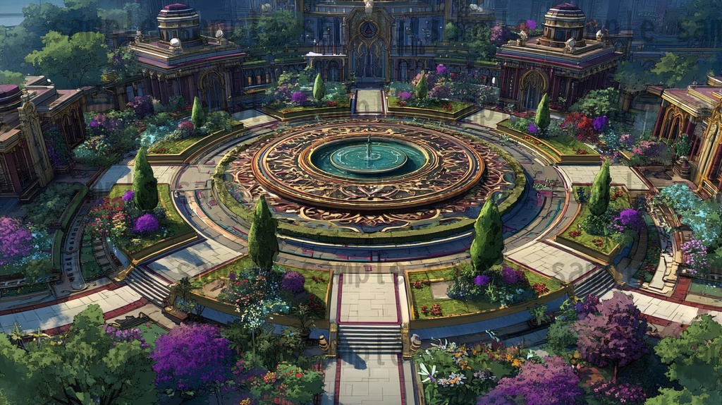 【176枚】古代インドファンタジー背景イラスト【著作権フリー画像】