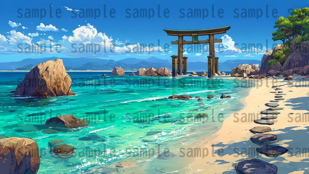 【198枚】古代日本風 ファンタジー背景イラスト【著作権フリー画像】