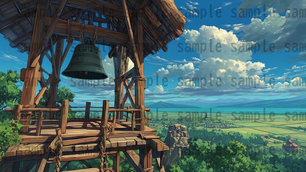 【198枚】古代日本風 ファンタジー背景イラスト【著作権フリー画像】