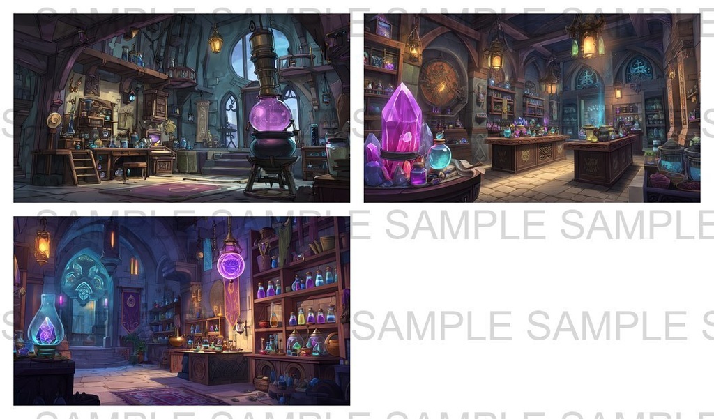 【198枚】古代アラビア ファンタジー背景イラスト【著作権フリー画像】ゲーム・TRPG背景