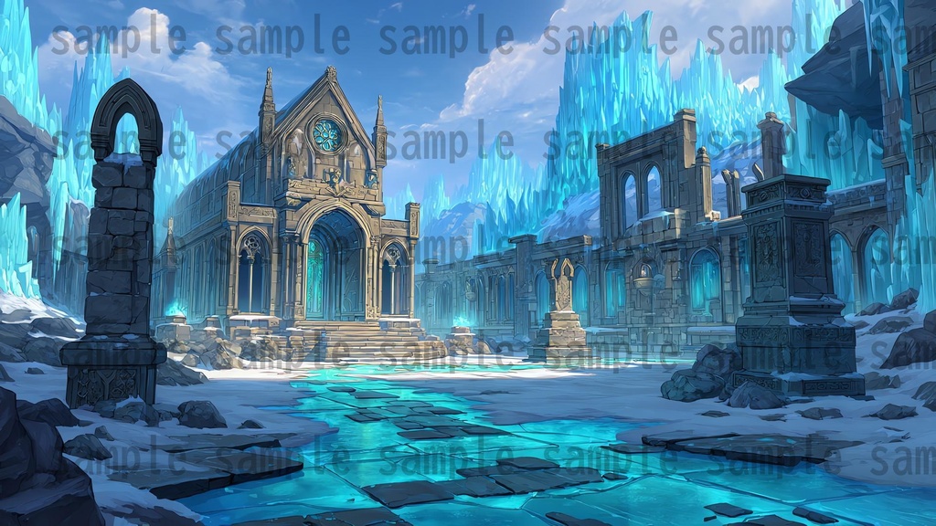 【 180 枚】遺跡・神殿 ファンタジー背景イラスト【著作権フリー画像】TRPG/ゲーム素材