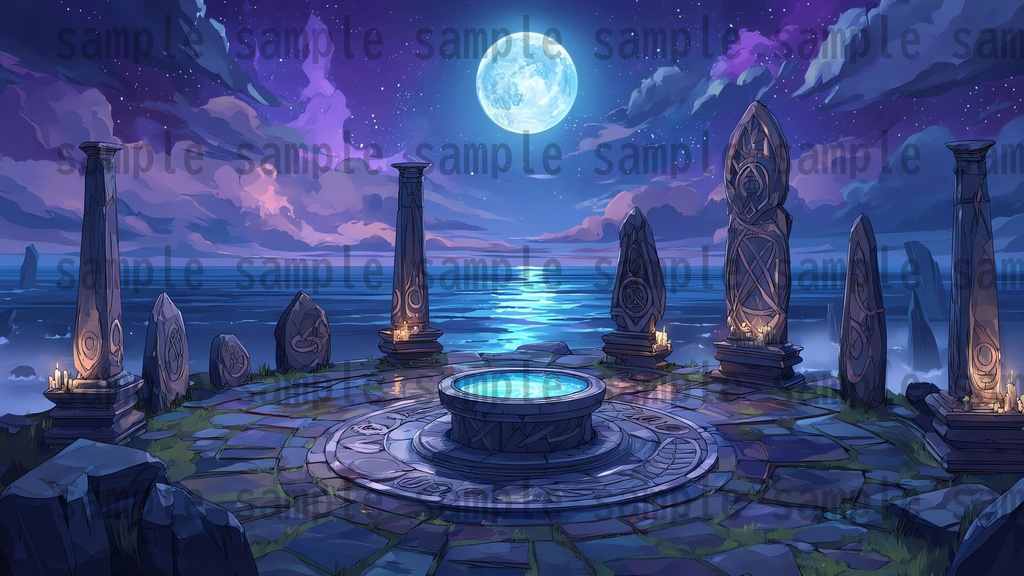 【 180 枚】遺跡・神殿 ファンタジー背景イラスト【著作権フリー画像】TRPG/ゲーム素材