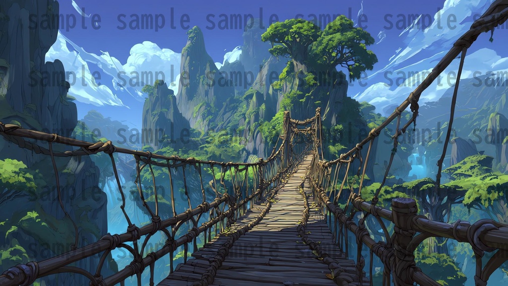 【 120枚】迷いの森 ファンタジー背景イラスト【著作権フリー画像】TRPG/ゲーム素材