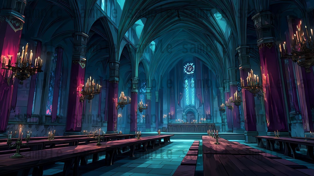 【 232枚】吸血鬼の館 ファンタジー背景イラスト【著作権フリー画像】TRPG/ゲーム素材