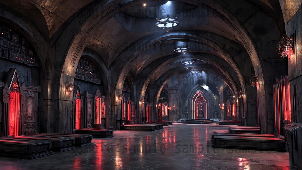 【 232枚】吸血鬼の館 ファンタジー背景イラスト【著作権フリー画像】TRPG/ゲーム素材