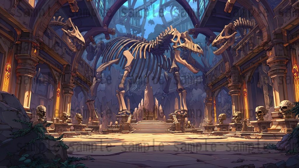 【 164枚】王室・玉座の間 ファンタジー背景イラスト【著作権フリー画像】TRPG/ゲーム素材