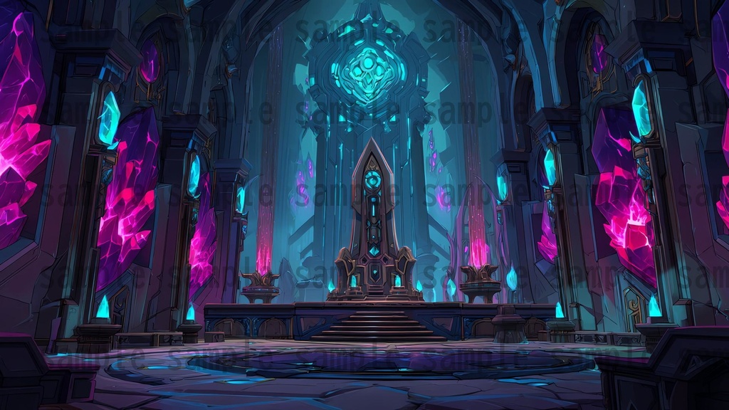 【 164枚】王室・玉座の間 ファンタジー背景イラスト【著作権フリー画像】TRPG/ゲーム素材