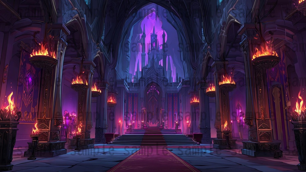 【 168枚】ボス戦・戦闘等のファンタジー背景イラスト【著作権フリー画像】TRPG/ゲーム素材