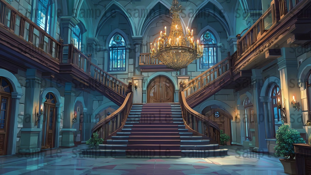 【 300枚】室内・部屋のファンタジー背景イラスト【著作権フリー画像】TRPG/ゲーム素材