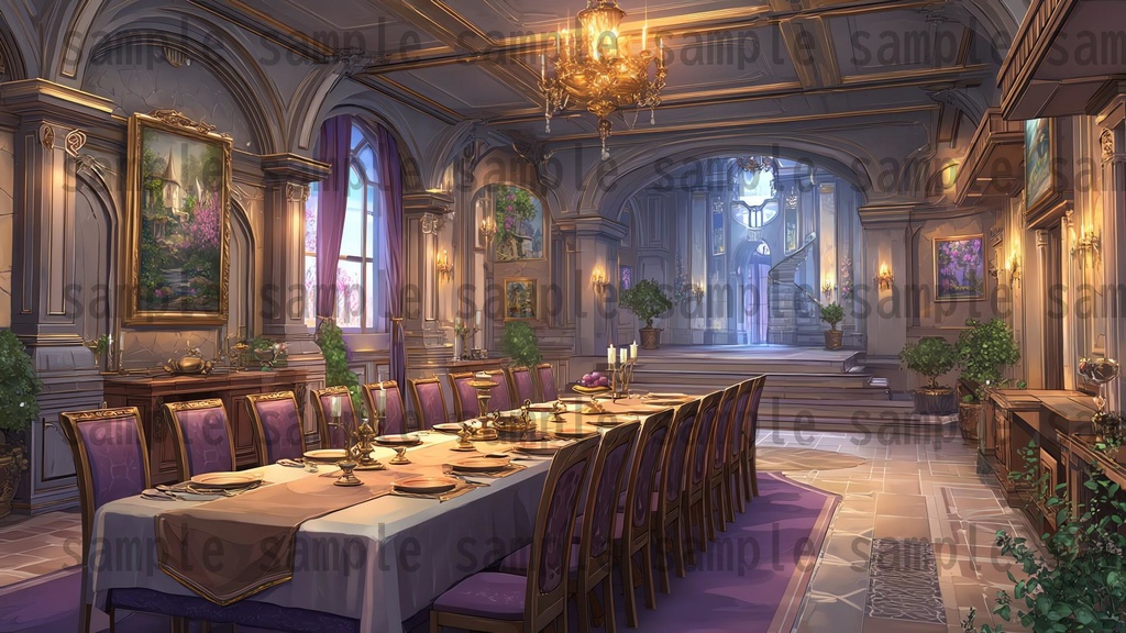 【 300枚】室内・部屋のファンタジー背景イラスト【著作権フリー画像】TRPG/ゲーム素材