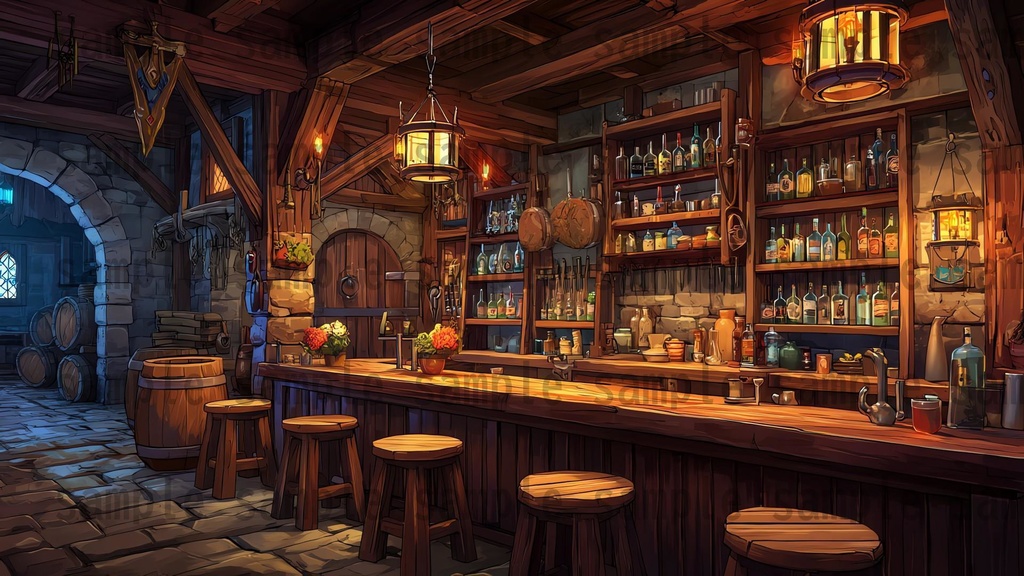 【 300枚】室内・部屋のファンタジー背景イラスト【著作権フリー画像】TRPG/ゲーム素材