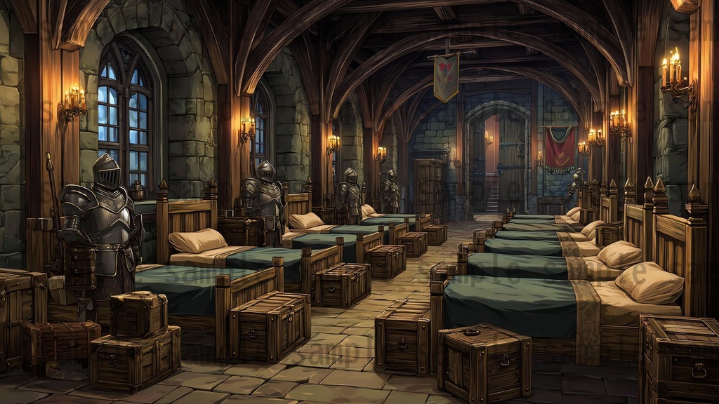 【 300枚】室内・部屋のファンタジー背景イラスト【著作権フリー画像】TRPG/ゲーム素材