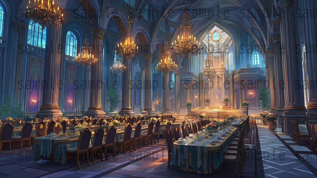 【 300枚】室内・部屋のファンタジー背景イラスト【著作権フリー画像】TRPG/ゲーム素材