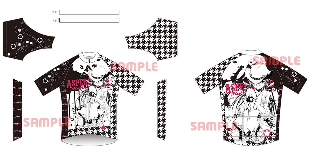 【即納】Cowgirl サイクルジャージ by Aspergillus Racing Products (ARP)