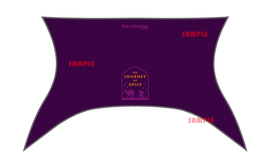 THE JOURNEY OF SPICE ビブパンツ