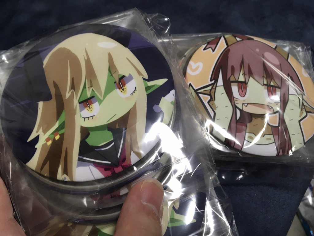 ジャックカイザーちゃんデカ缶バッジ