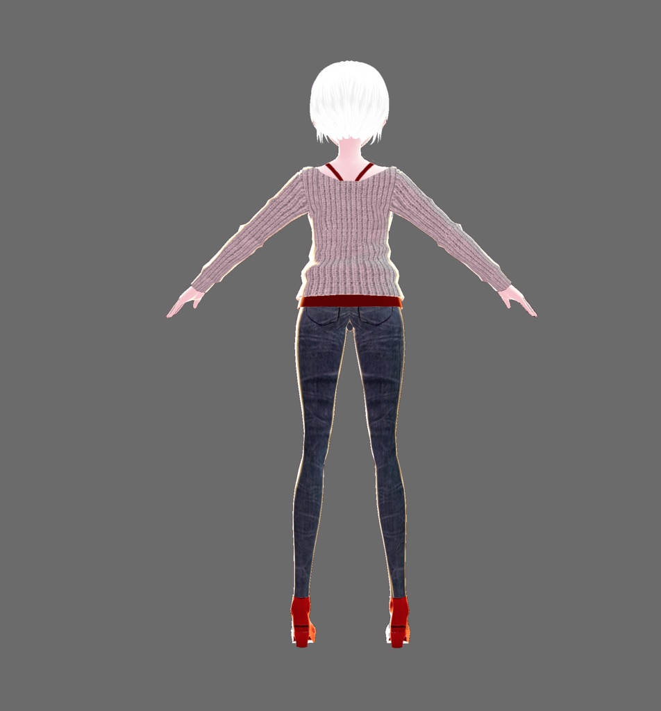 【オリジナル3Dモデル】Vroid 03
