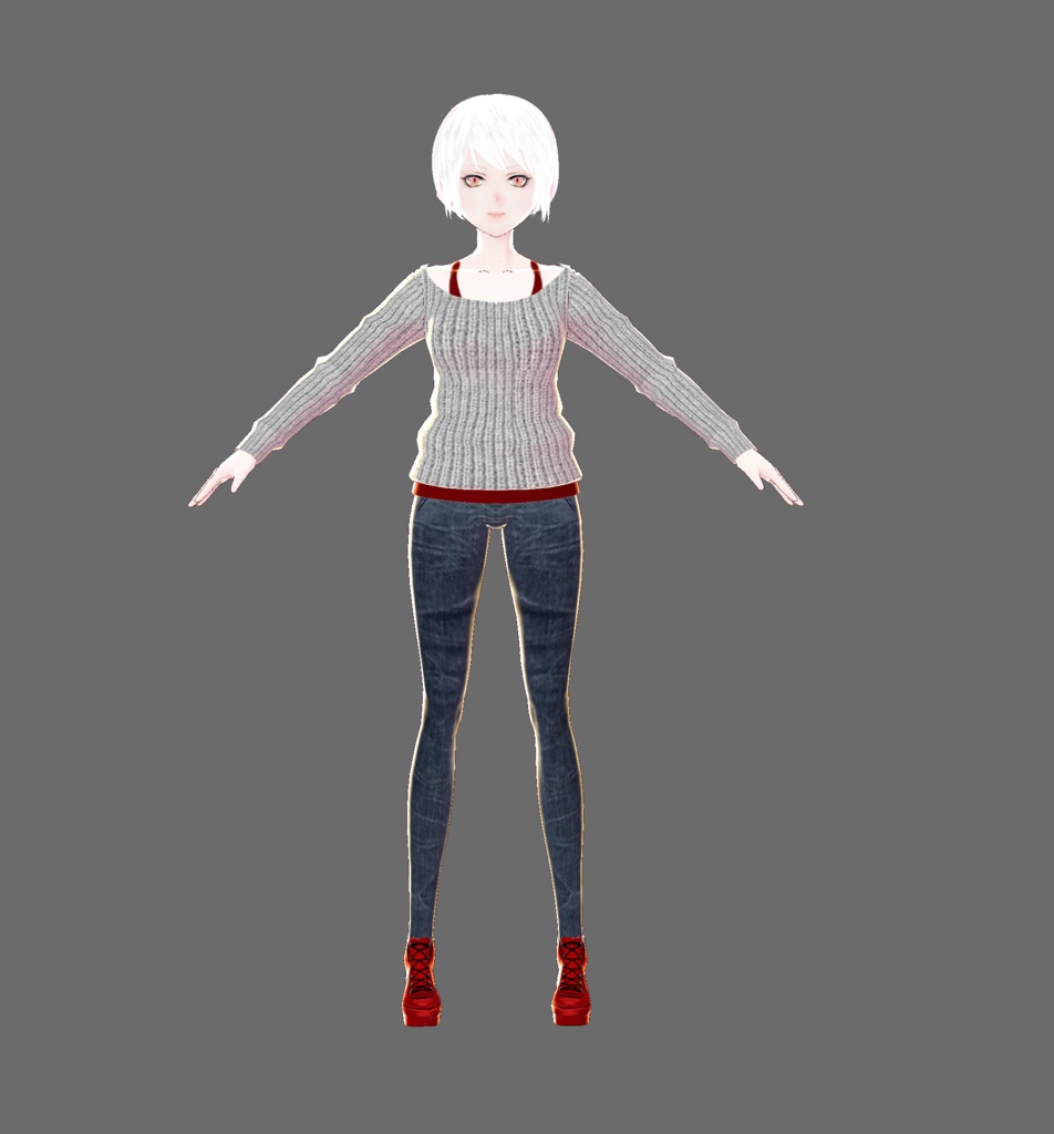【オリジナル3Dモデル】Vroid 03