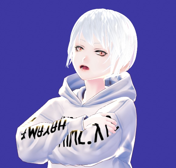 【オリジナル3Dモデル】(Sample) Vroid 03