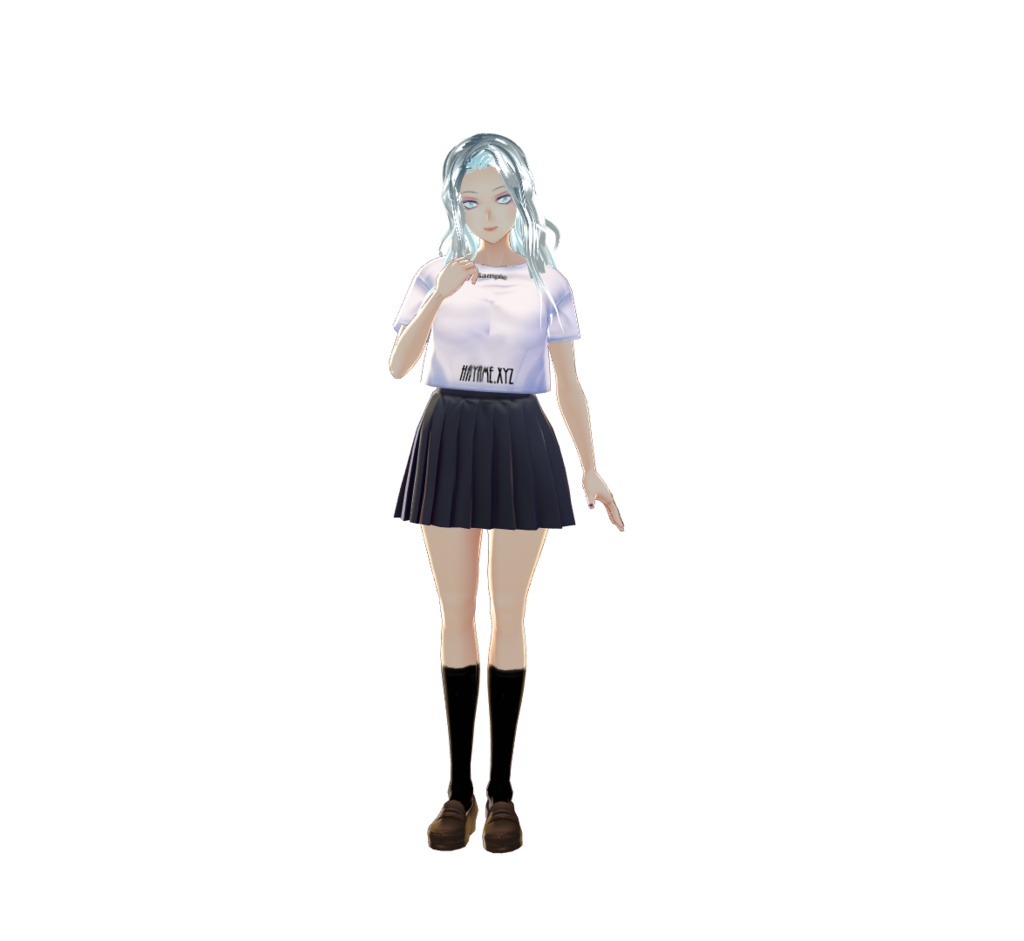 【オリジナル3Dモデル】(Sample) Vroid 04