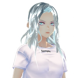 【オリジナル3Dモデル】(Sample) Vroid 04