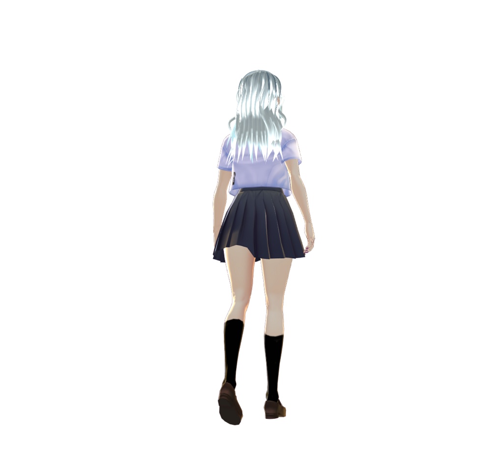 【オリジナル3Dモデル】(Sample) Vroid 04