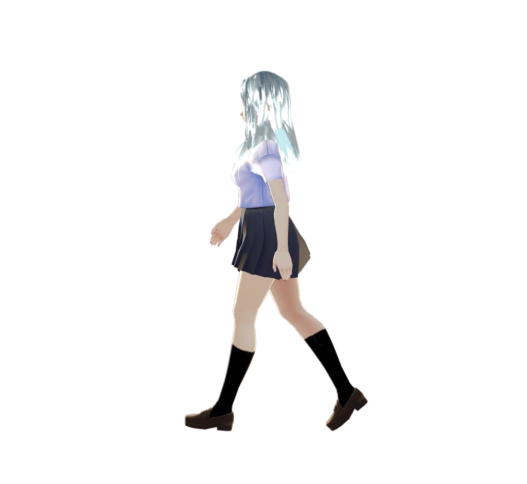 【オリジナル3Dモデル】(Sample) Vroid 04